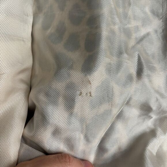 Zara Leopard Animal Print Blazer Jacket Women's M Brown Black 3/4 Sleeve Cuffed - Picture 7 of 11